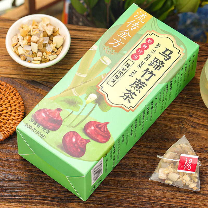 Horseshoe & Bamboo Cane Tea Triangular Pack 200g/20pcs Fruit Comb