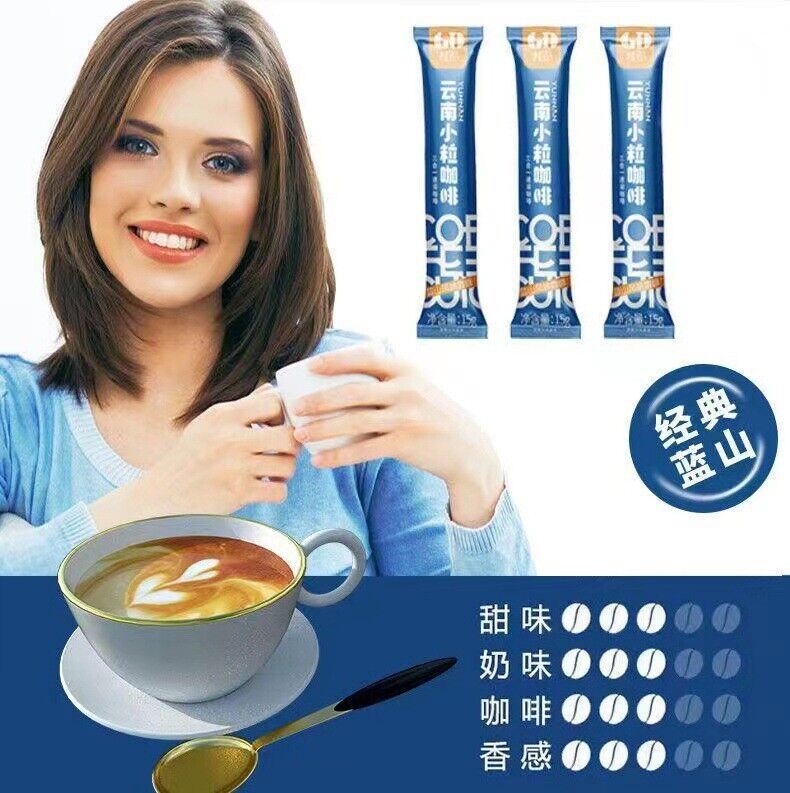 3-in-1 Instant Coffee – Strong Blue Mountain Blend with Milky Powder