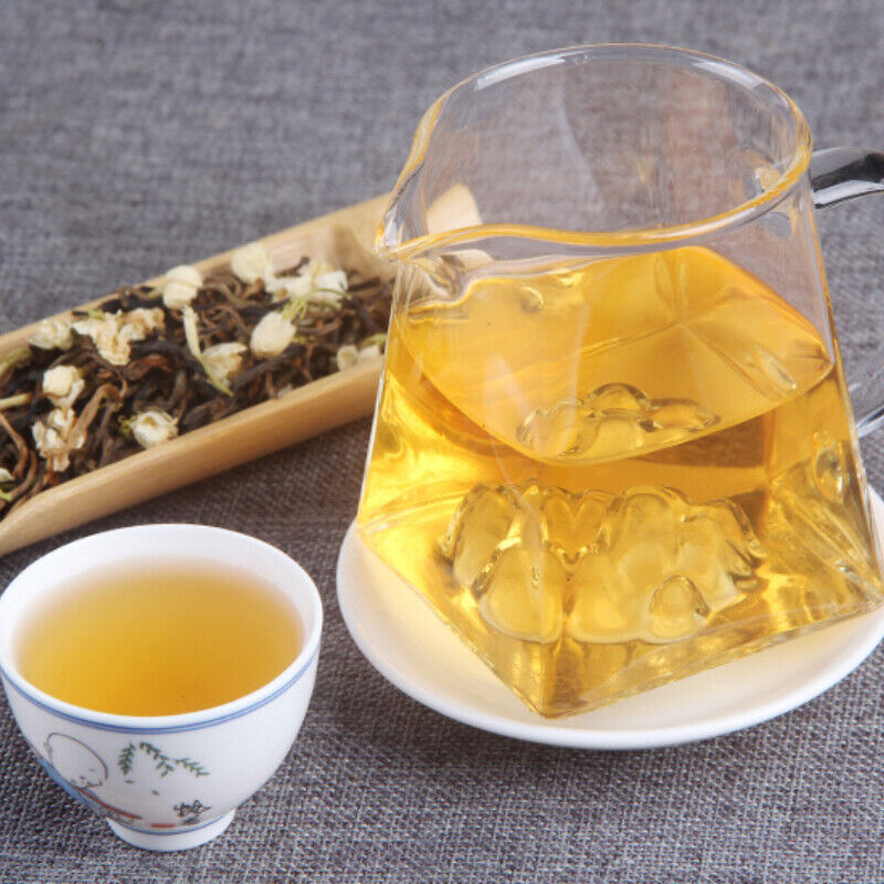 HelloYoung Jasmine Black Tea Fengqing Yunnan Dian Hong Tea Red Gold Buds Bulk 500g/1.1lb
