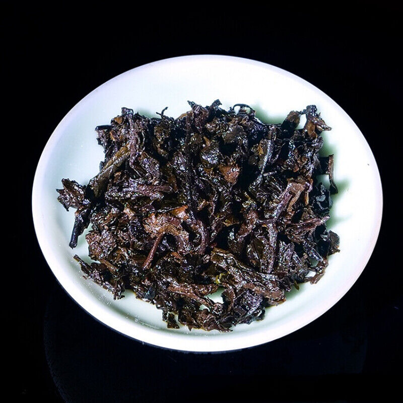 357g/12.59oz Jujube Fragrant Pu'er Ripe Tea Menghai Pu'er Tea Cooked Cake