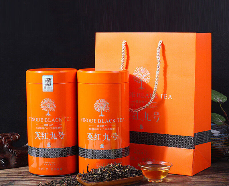 Thé noir Yingde Yinghong n°9 Thé noir à saveur forte en conserve 125G