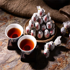 Mini Pu-erh Tuo Cha Dragon Ball Cooked Tea Premium Yunnan Oyster Black Tea