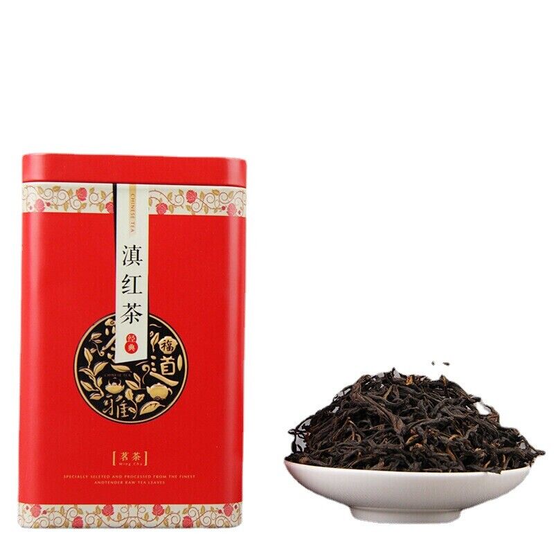 HelloYoung TeaYunnan Spring Loose Leaf Dianhong Tea Iron Box Tea 80gNatural Old Tree Black Tea