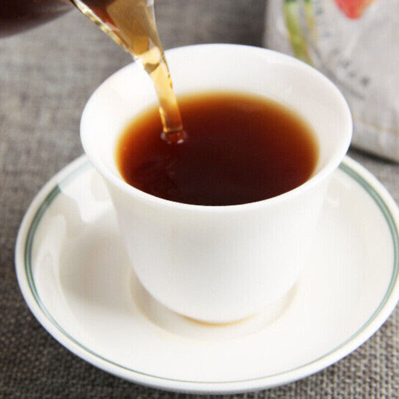HelloYoung 100g*5 Pu-erh Tea Jasmine Tea Cake Pu-erh Ripe Tea Weight Loss Health