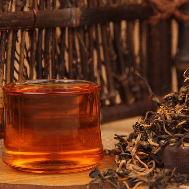 HelloYoungTea Red Box Dian Hong Golden Black Tea Dianhong Tea Gift Tea Spring Fragrant Flavor