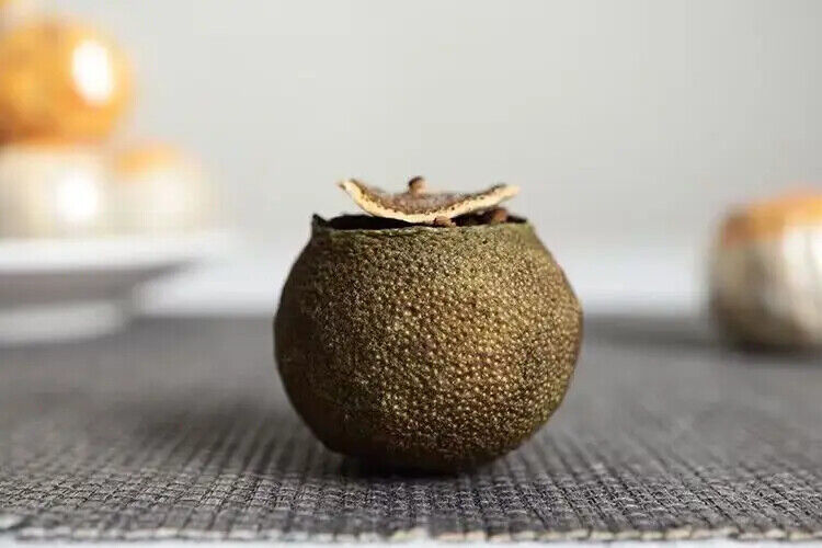 Famous Old Tangerine Ripe Puerh Dried Green Orange Peel Puer Tea Ball 500G