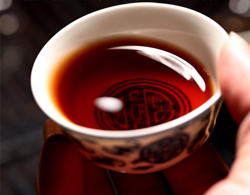 Yunnan Pu-erh tea 357g Puerh ripe tea Wishful tea-cake Top Class cooked Shu tea