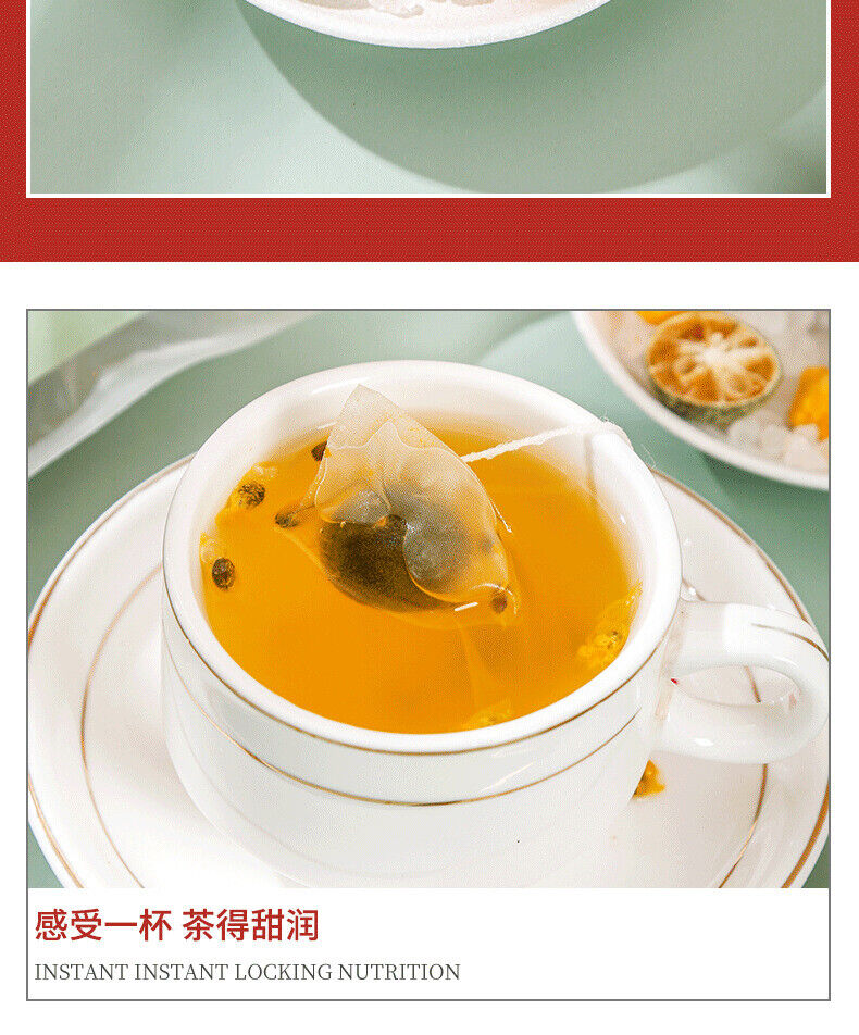 Green orange passion fruit tea 200g summer vitamin C kumquat cold brew fruit tea