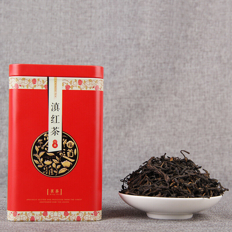 HelloYoung TeaYunnan Spring Loose Leaf Dianhong Tea Iron Box Tea 80gNatural Old Tree Black Tea