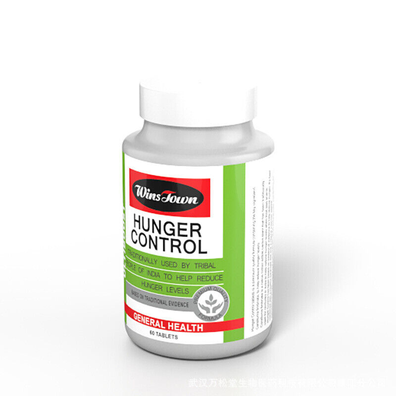 Hunger Control Tablets Slim Weight Loss Herbal Pill 60 Tablets