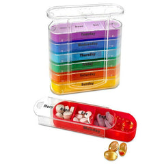 7 Days 28 Grids Drug Cases Trip Pill Holder Plastic Medicine Storage Dispenser