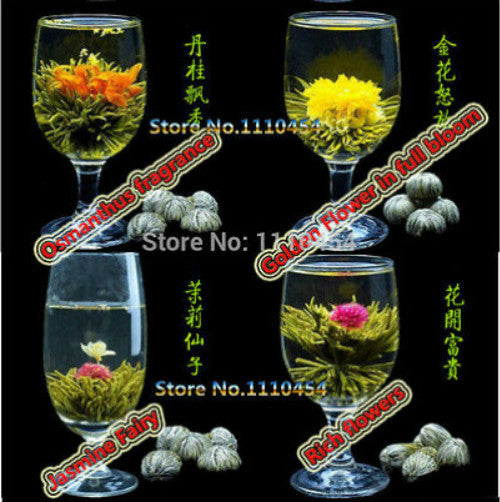 Herbal Tea Floral Fragrant Green Tea 130g 16 Kinds Handmade Blooming Flower Tea