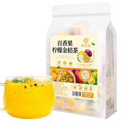 Passion Fruitkumquat Lemon Tea Honey Freeze-dried Fruit Cold Brewing Tea 250g