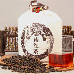 Dian Hong Tea 1000g Yunnan Crested Honey Rhyme Golden Screw Red Tea Dianhong Tea