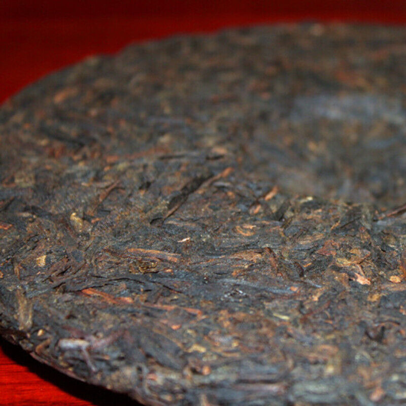 357g Natürlicher Antiker Baum Pu'er Gekochter Tee Big Leaf Schwarzer Tee