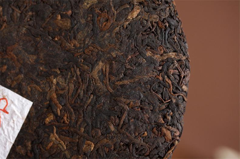 Pu'er Ripe Tea Cake Puerh Brewing Bright Color Sweet Old Ban Zhang Tea Black Tea