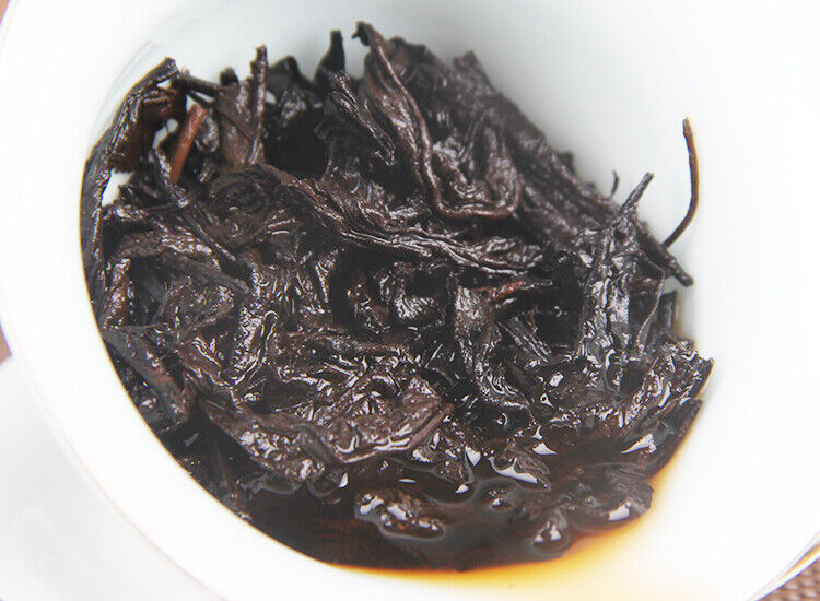 Pu'er Tea Made of Aged Raw Materials, Aged Pu'er Tea Bricks Ripe Tea Brick 200g