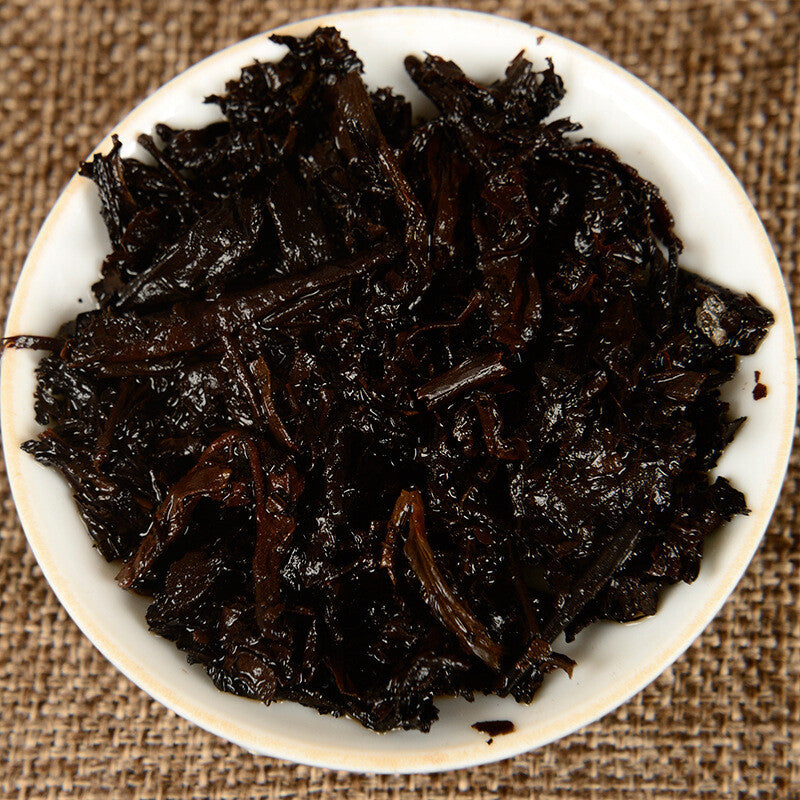 Yunnan Pu'er Tea Yiwu Zhengshan Early Spring Tea Cooked Tea 357g