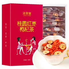 120g/box  Women's Beauty Tea Rose Longan Red Jujube Chinese Wolfberry Tea