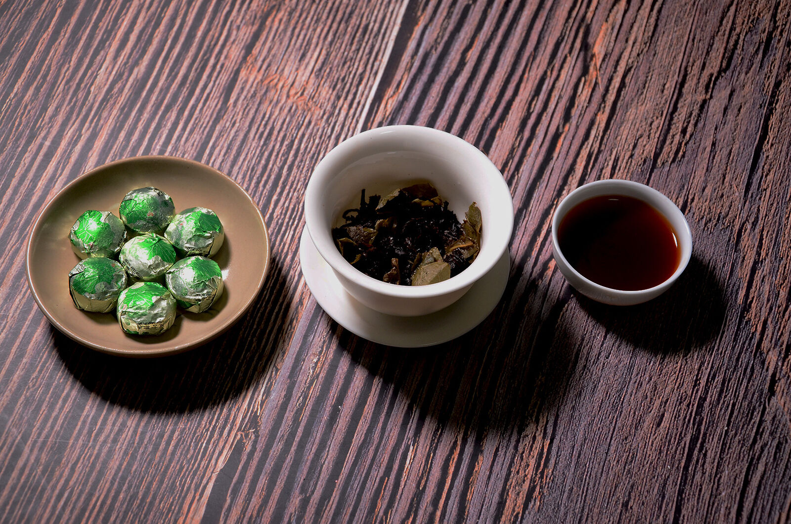 Yunnan lotus leaf mini tuo tea cake gold brick pu-erh tea ripe tea loose 500g