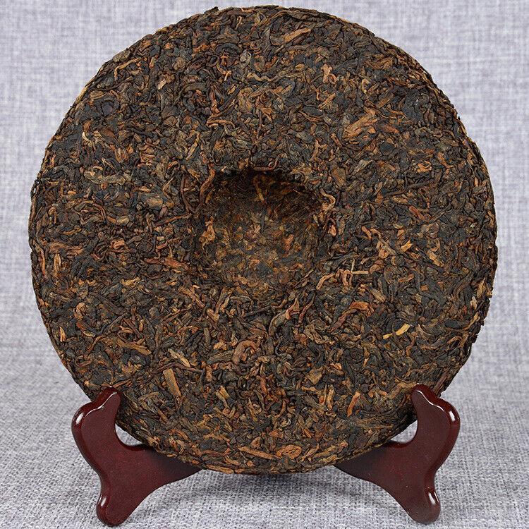 2015 Wild-Harvested old Banzhang mellow ancient tree Pu'er cooked cake tea