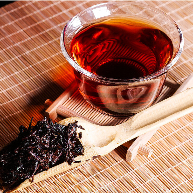 357g Pu Erh Tea Ripe Tea Big Tree Tea Cake Yunnan Pu‘er Tea Zodiac Tea Cake
