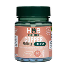 HB Copper Supply Trace Element Supply Amino Acid Chelated Copper 2mg*90 Tablets