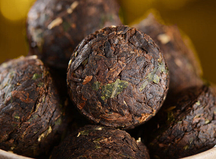 500g Yunnan Pu'er Ripe Tea Glutinous Rice Aroma Xiaotuo Tea Strong Aroma Type