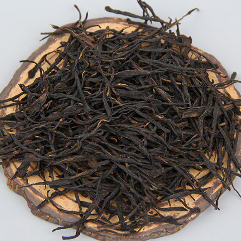 HelloYoung Dian Hong Black Tea Yunnan Old Tree Golden Needle Straight Strip Cooked Tea 500g