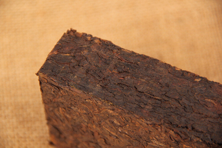 500g Old Ban Zhang Tea Brick Puerh Tea Ripe Pu'er Ancient Tree Bamboo Tube Tea