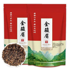 250g Organic Jin Jun Mei Wuyi Black Tea Golden Eyebrow Premium Loose Leaf