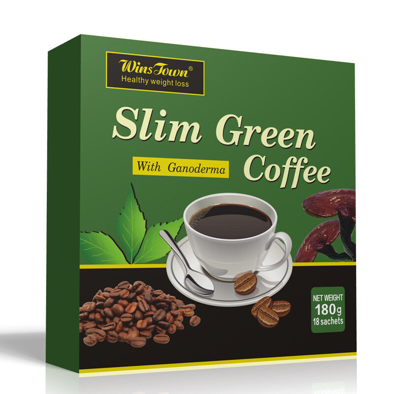 10g*18bags Slimming Instant Coffee Slim Diet Green Weight Loss Coffee