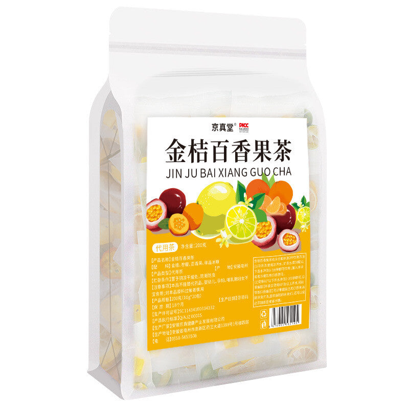 Lemon Passion Fruit Green Tangerine Herbal Tea Summer Fruit Blend