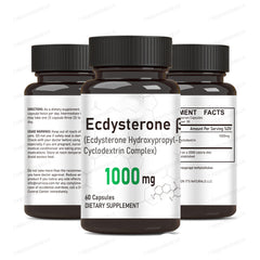 100% Natural Ecdysterone Capsules Health Care 60 Capsules