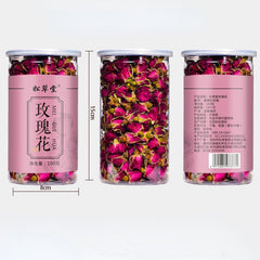 100g Canned Organic Healthy Herbal Flower Tea Rose Tea Ping Yin Mei Gui Cha Tea