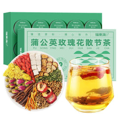 Sea Dandelion Rose Herbal Tea 150g 15 Cans Wellness Blend