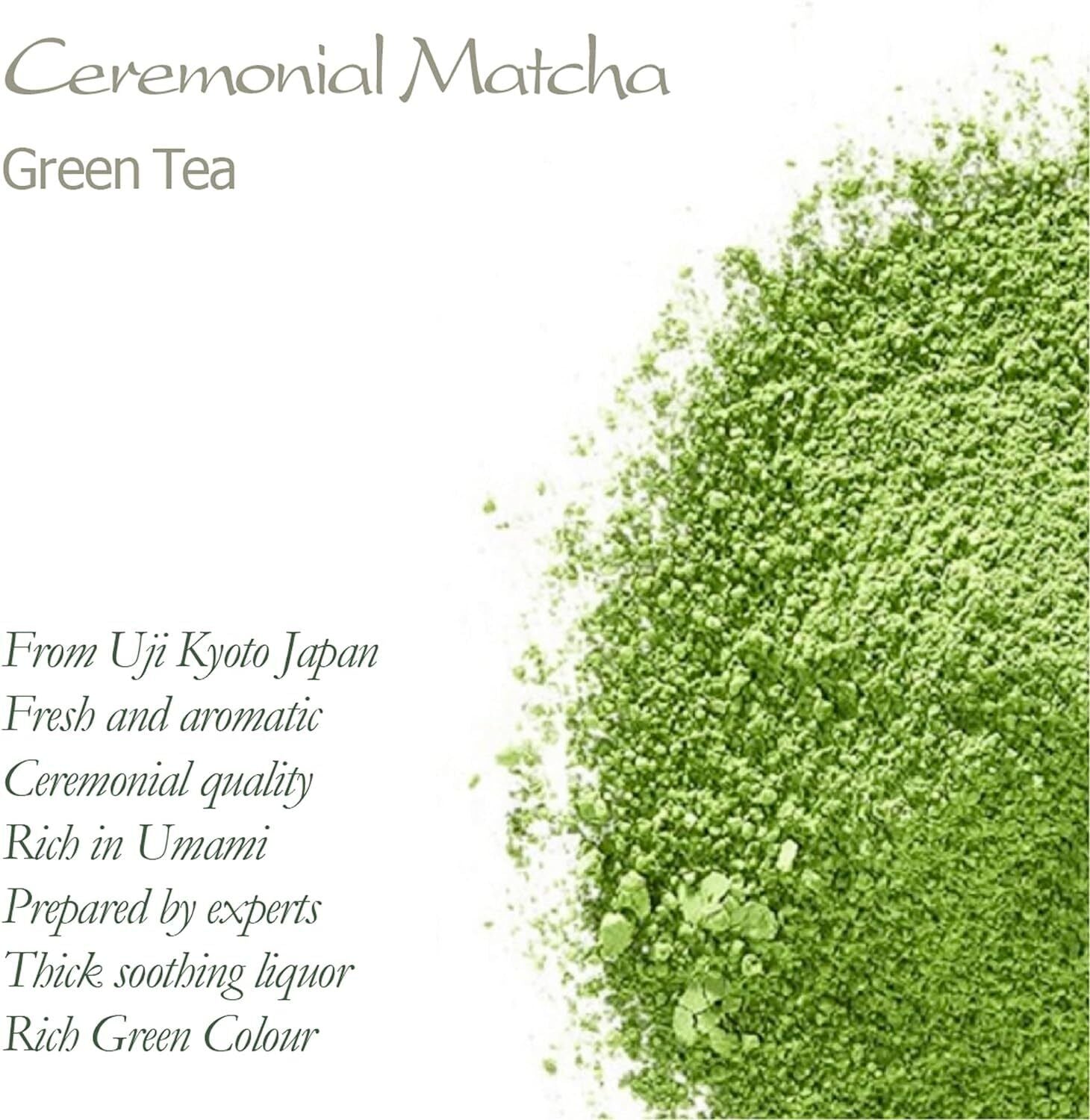 Ceremonial Grade Matcha Green Tea - From A Small Artisan Farm -  50g