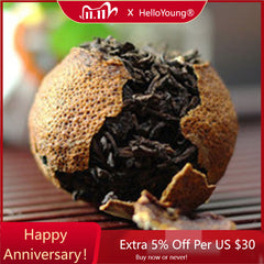 250g Yunnan Orange Gekochter Tee Mandarinenschale Verpackung Pu-erh SchwarzerTee