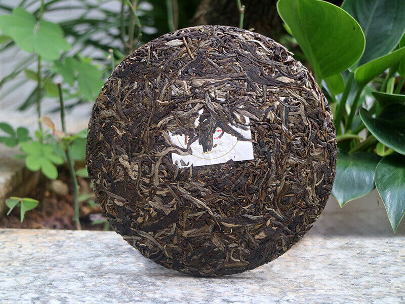 2499g Brown Classic Pu'er Raw Tea Yunnan Ancient Tree Spring Tea 7 Whole Cakes