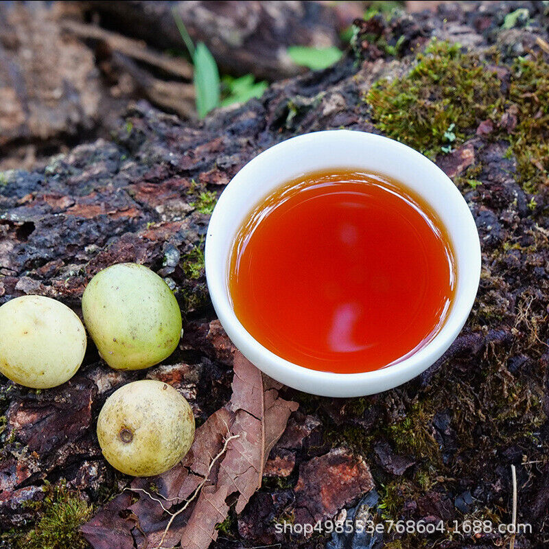 357g/12.59oz Yiwu Zhangxiang Pu'er Ripe Tea Yiwu Daye Pu'er Ripe Tea Cake