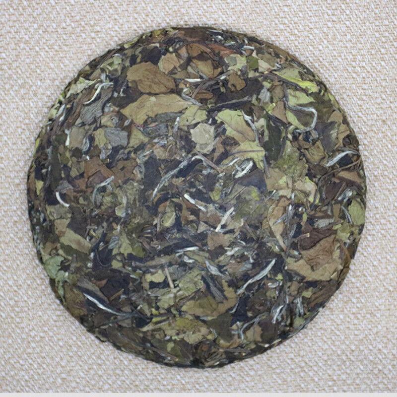 HelloYoung Organic Spring White Tea Shoumei White Tea Cake Small Leaf Tea 350g Health Care