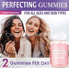 whitening gummies glutathione gummies skin beauty brightening vitamin vc