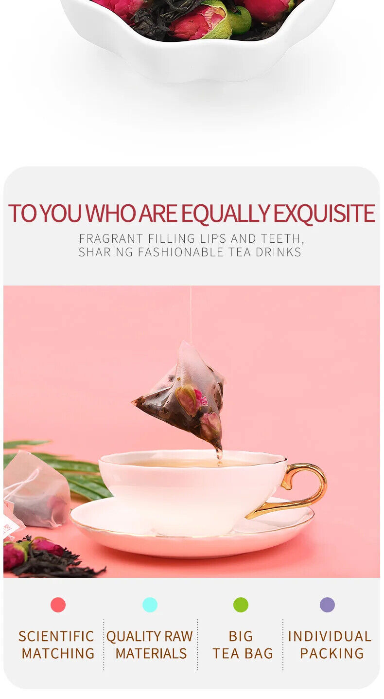 Rose Black Tea Herbal Tea 150g