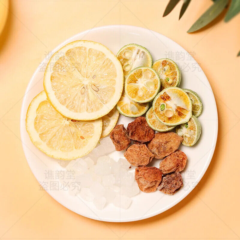 Preserved Plum Kumquat Lemon Tea Healthy Herb Tea Bag 75g/5 Bags
