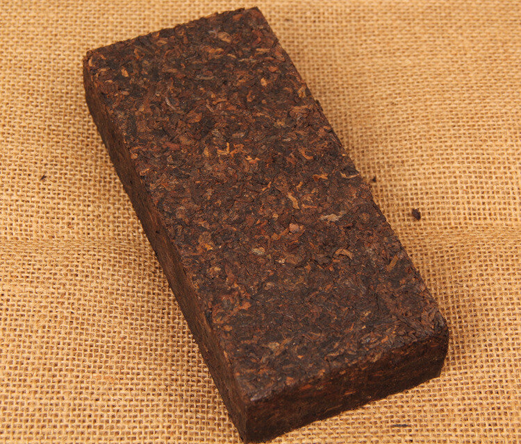 500g Old Ban Zhang Tea Brick Puerh Tea Ripe Pu'er Ancient Tree Bamboo Tube Tea