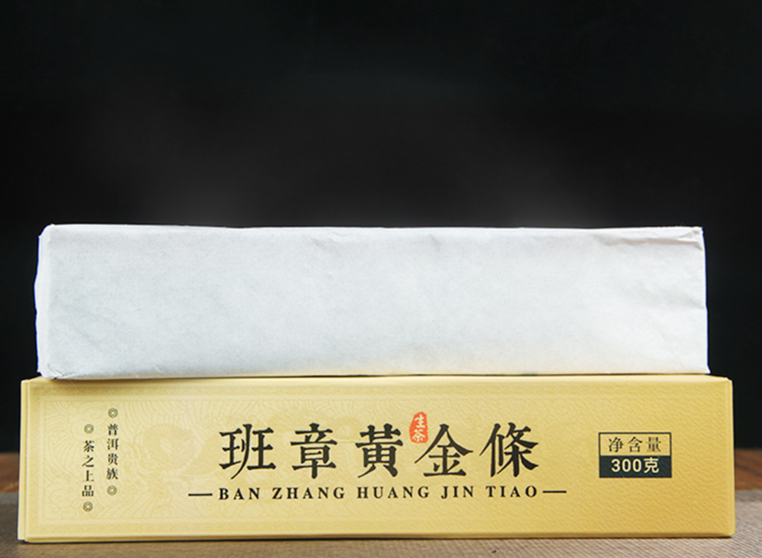 300g Puerh Tea Brown Old Banzhang Cha Tea Ancient Tree Tea Yunnan Tea Column