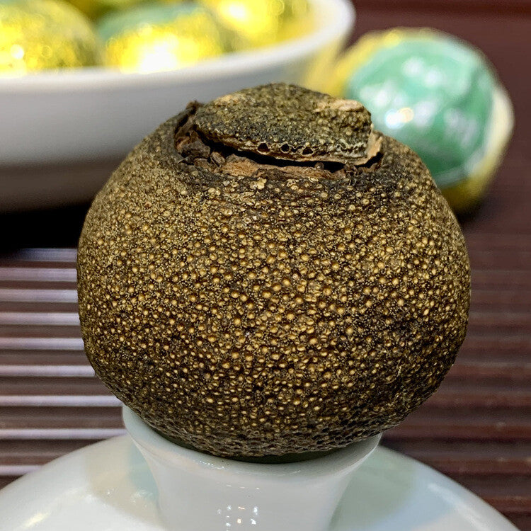 Xinhui Xiaoqingkang Gift Set Chen Pi Palace Puerh Tea Xiaoqingkang Ripe Tea