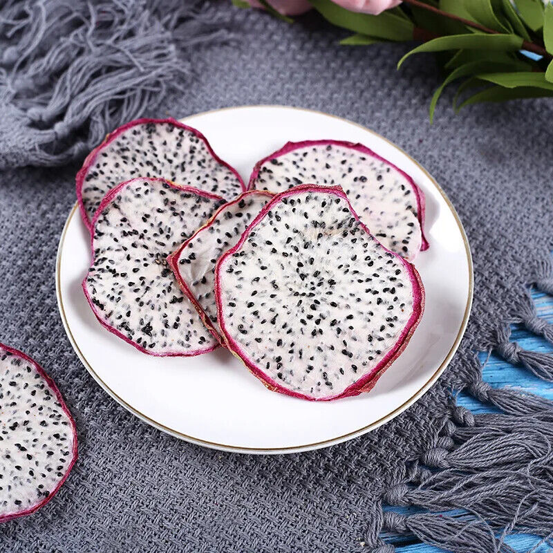 White Dragon Fruit Slice Air Dried Fruit Tea Natural Flavor Tea Pitaya Slice