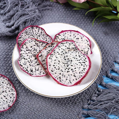 White Dragon Fruit Slice Air Dried Fruit Tea Natural Flavor Tea Pitaya Slice