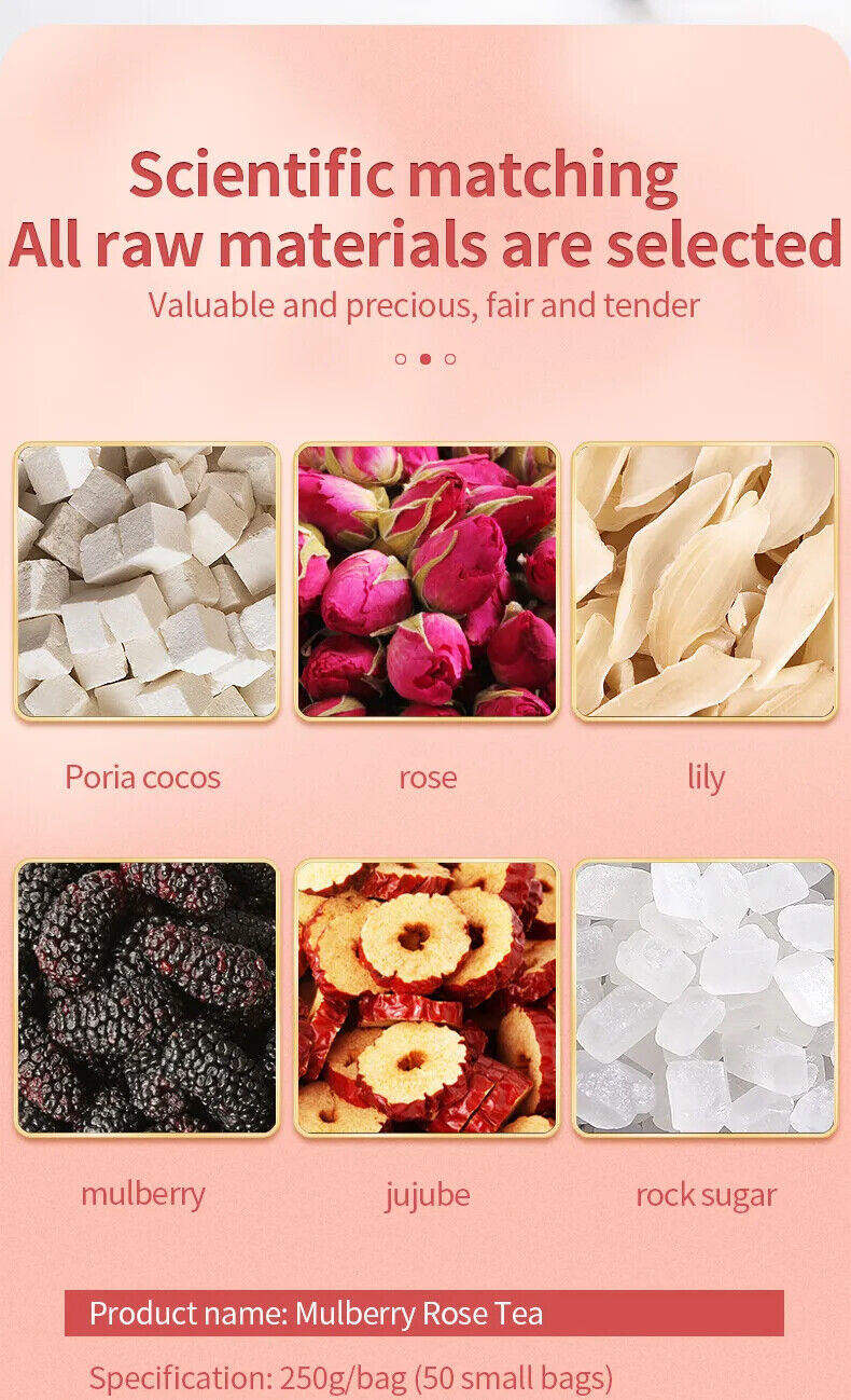 Mulberry Rose Tea Herbal Tea 250g